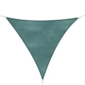 3 m Sun Shade Sail with Metal Rings - Green