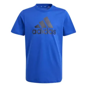 ADIDAS JUNIOR ESSENTIALS BL BLUE TEE