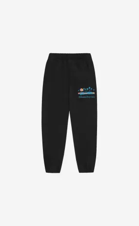 BLACK EVERGLADE SWEATPANTS