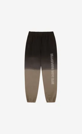 BLACK GRADIENT SWEATPANTS