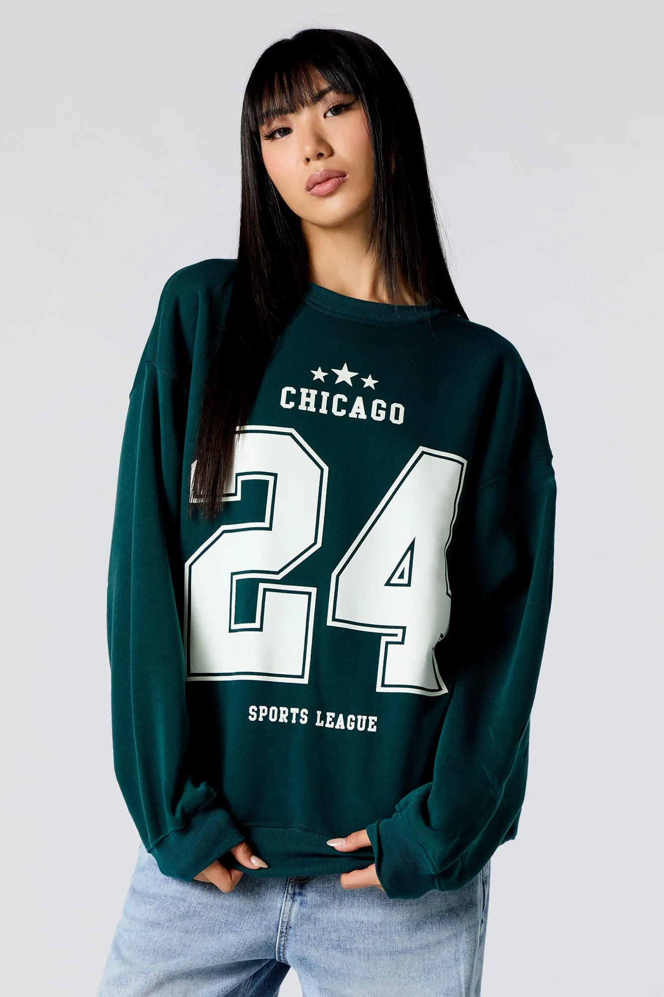 Chicago 24 Graphic Fleece Sweatshirt