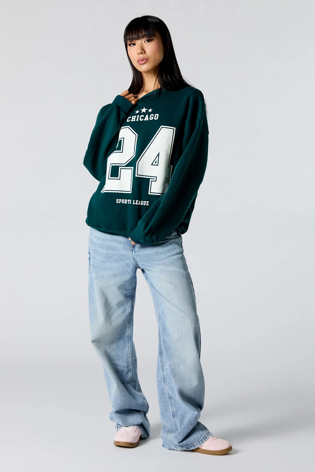 Chicago 24 Graphic Fleece Sweatshirt