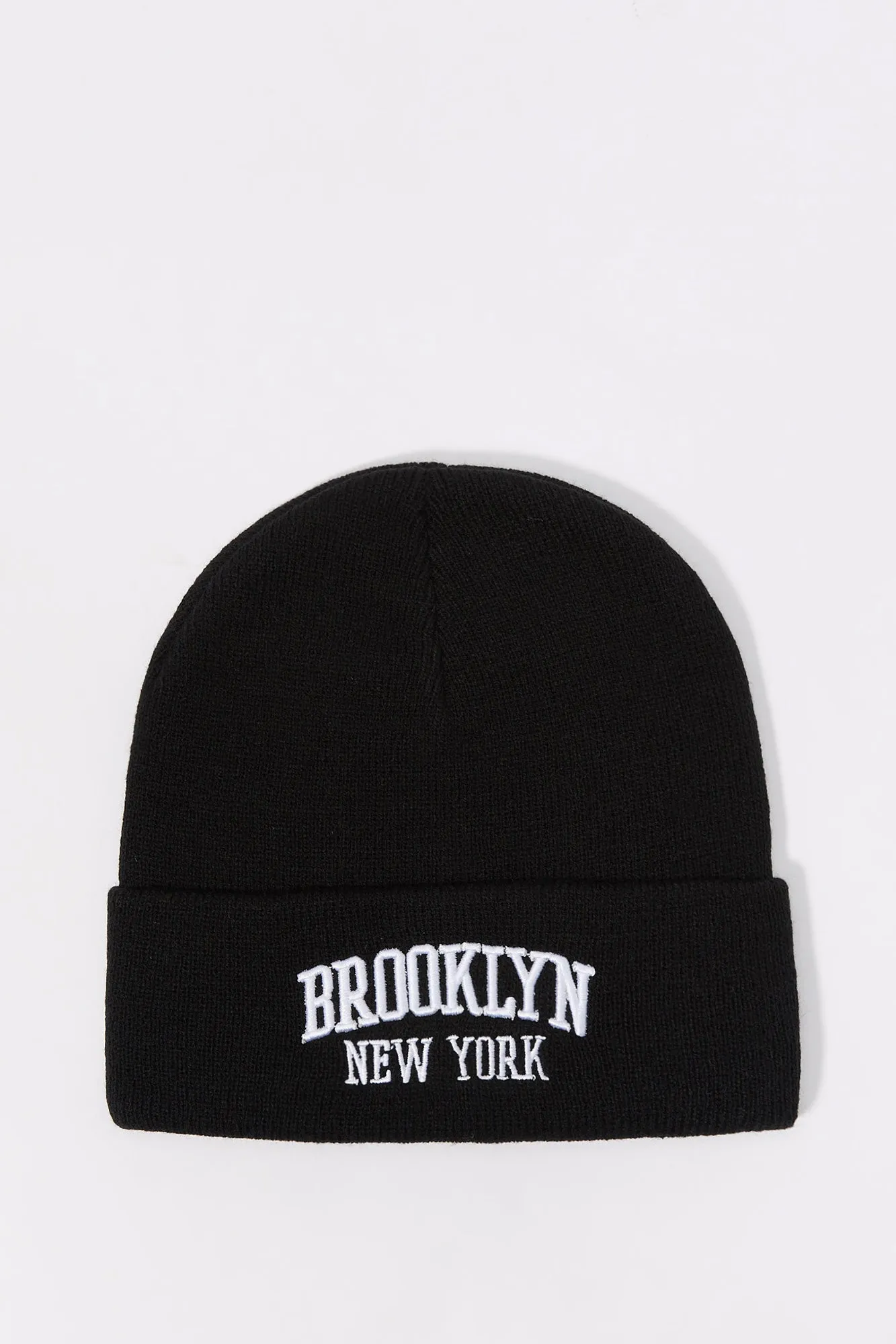 City Embroidered Beanie