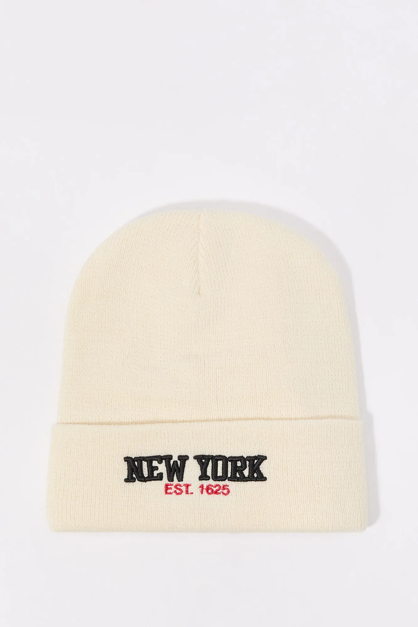 City Embroidered Beanie