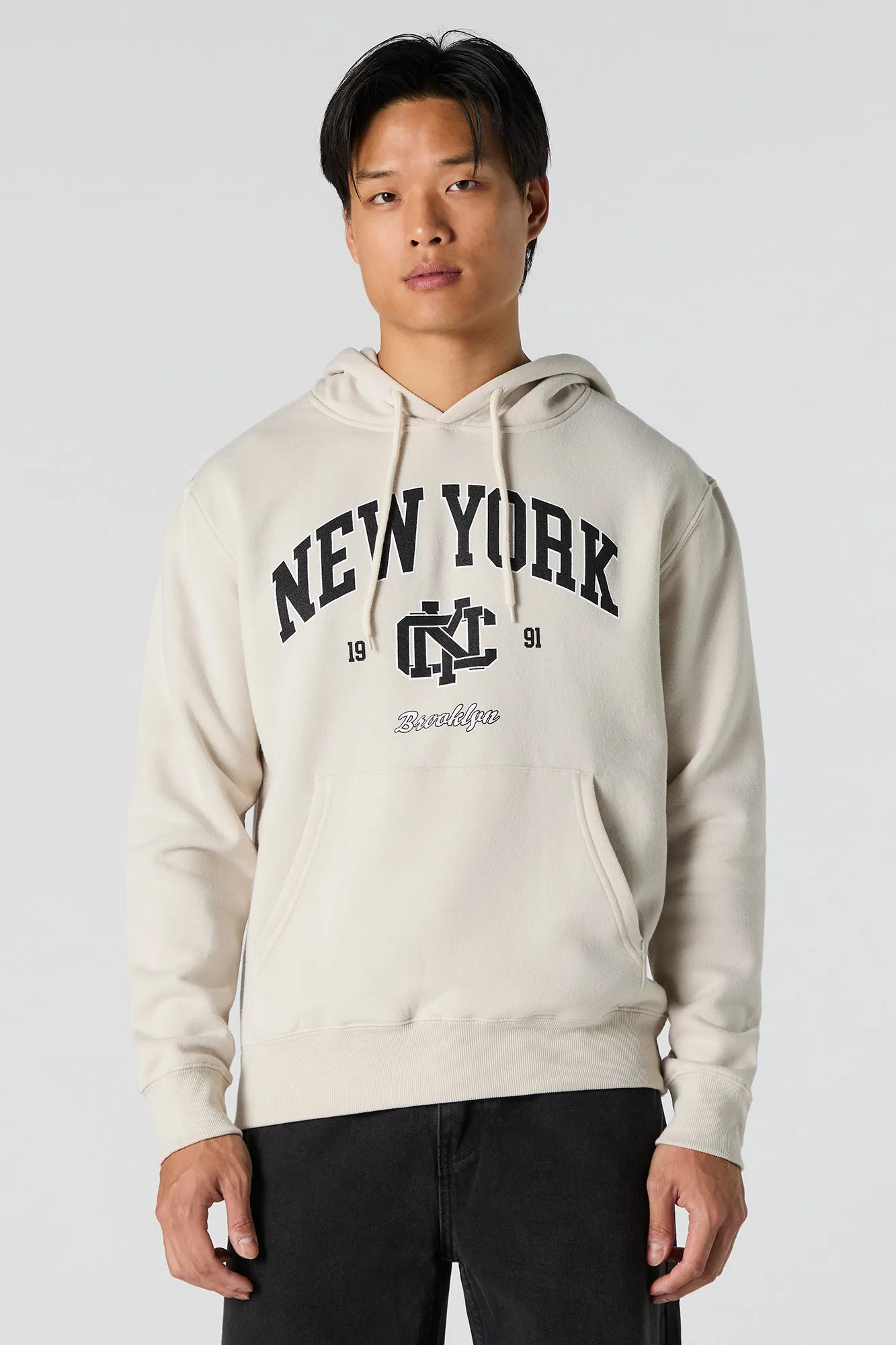 City Graphic Fleece Hoodie