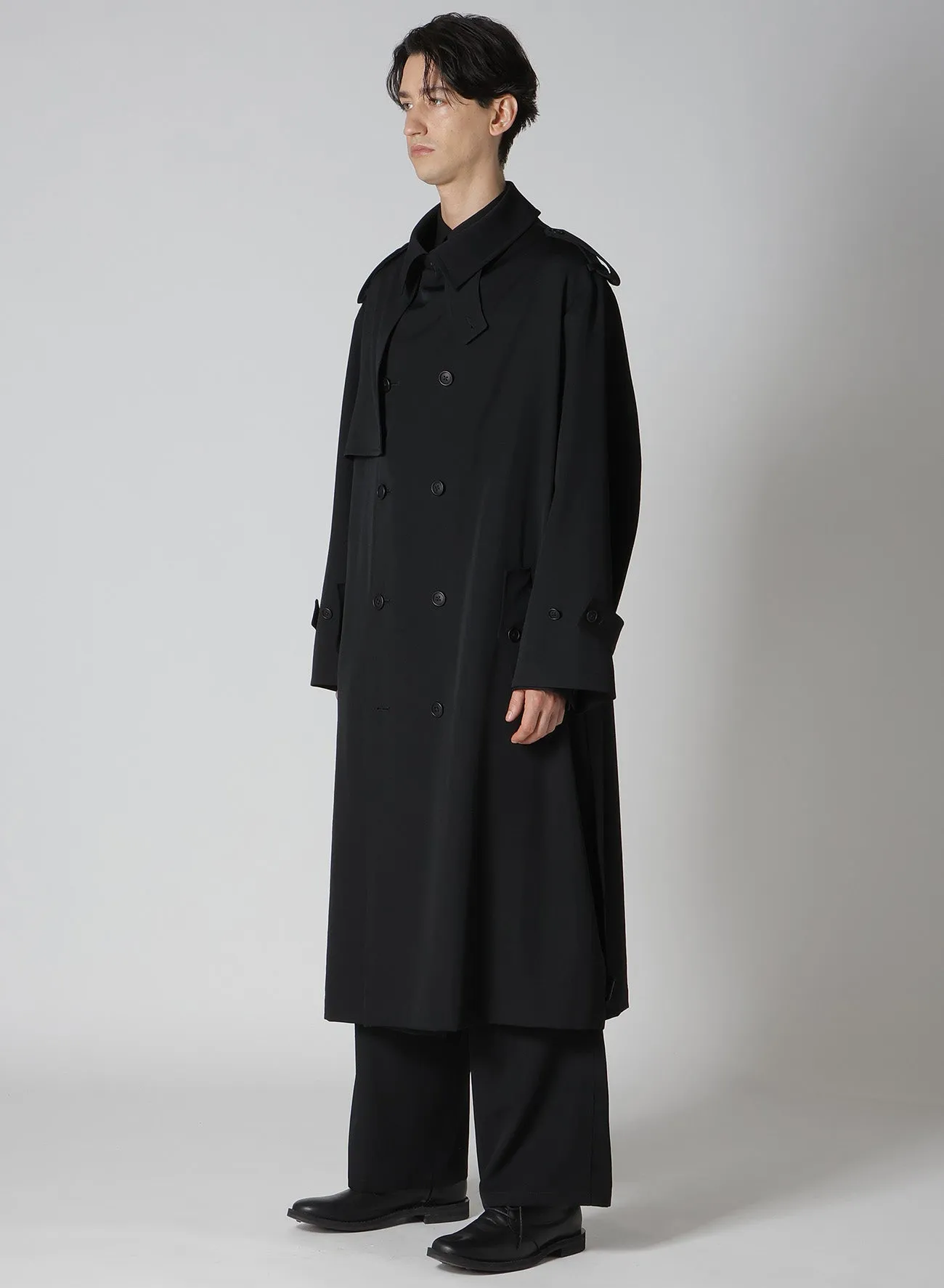 GABARDINE TRENCH COAT