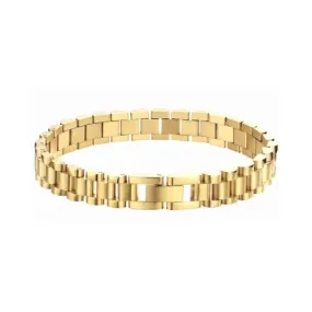 Gold Watchband Bracelet