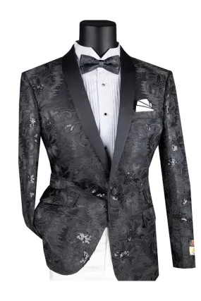 Komodo Black Tuxedo Jacket (Separates)