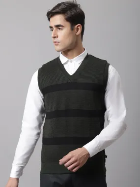 Men Olive Sweater