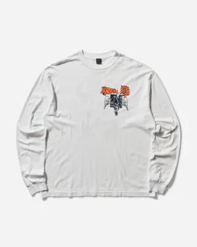 Men's Cosmic Debris Longsleeve T-Shirt White