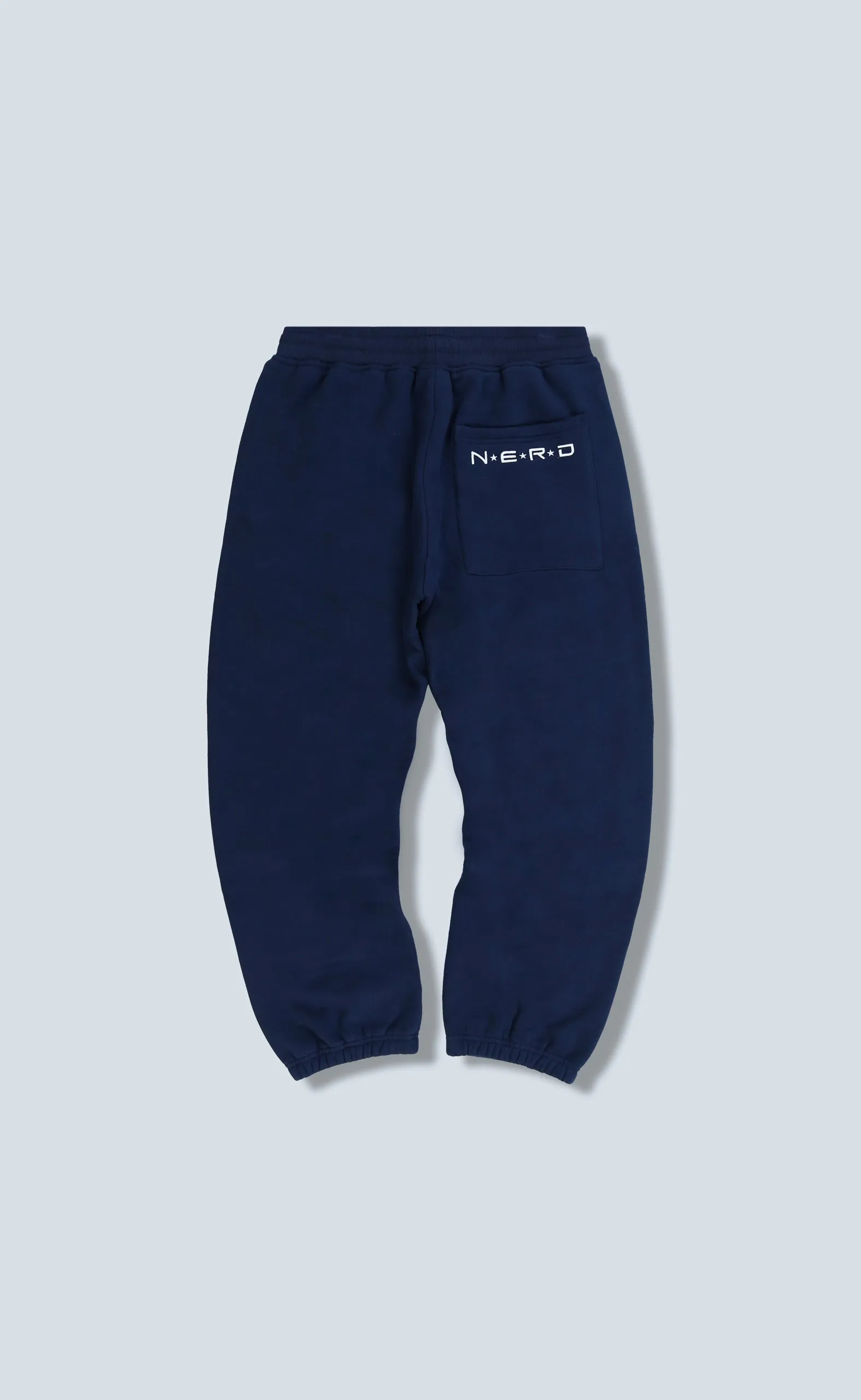 NAVY NERD SWEATPANTS