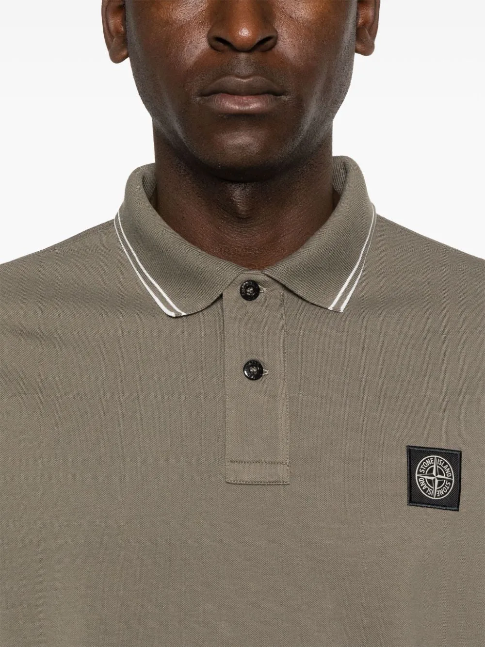 PIQU WEAVE POLO SHIRT