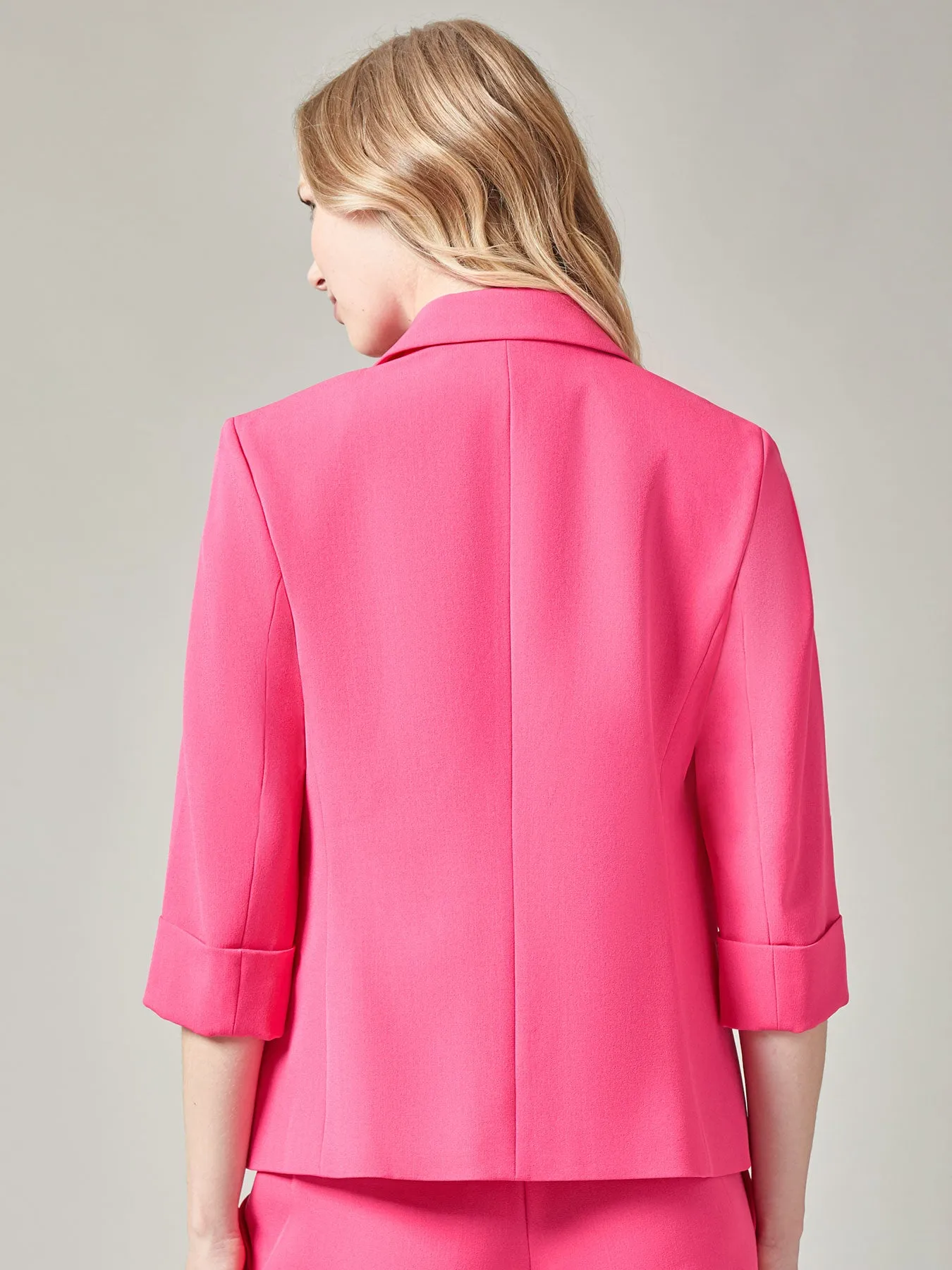 Plus Ava Jacket, Iconic Stretch Crepe