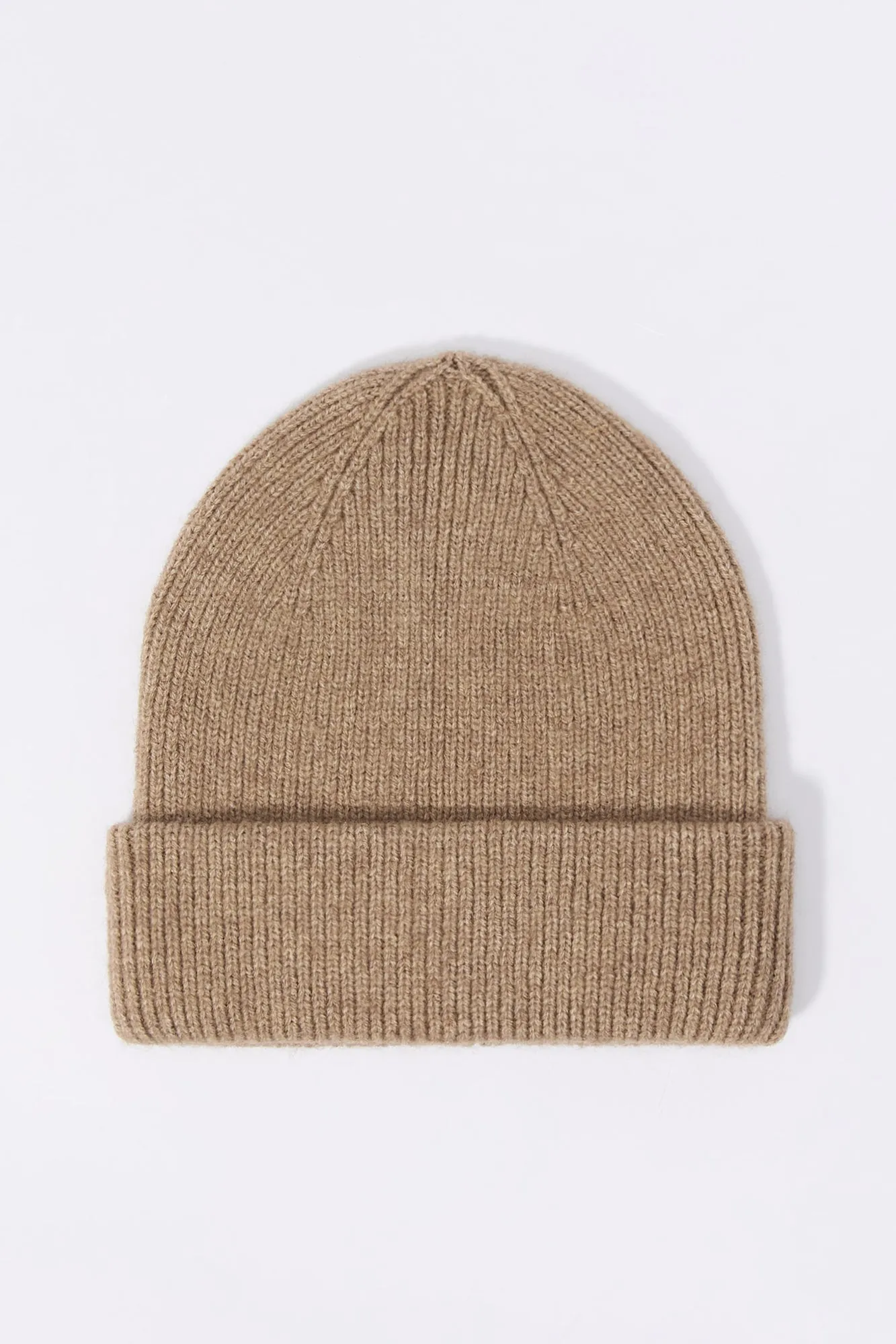 Ribbed Knit Beanie