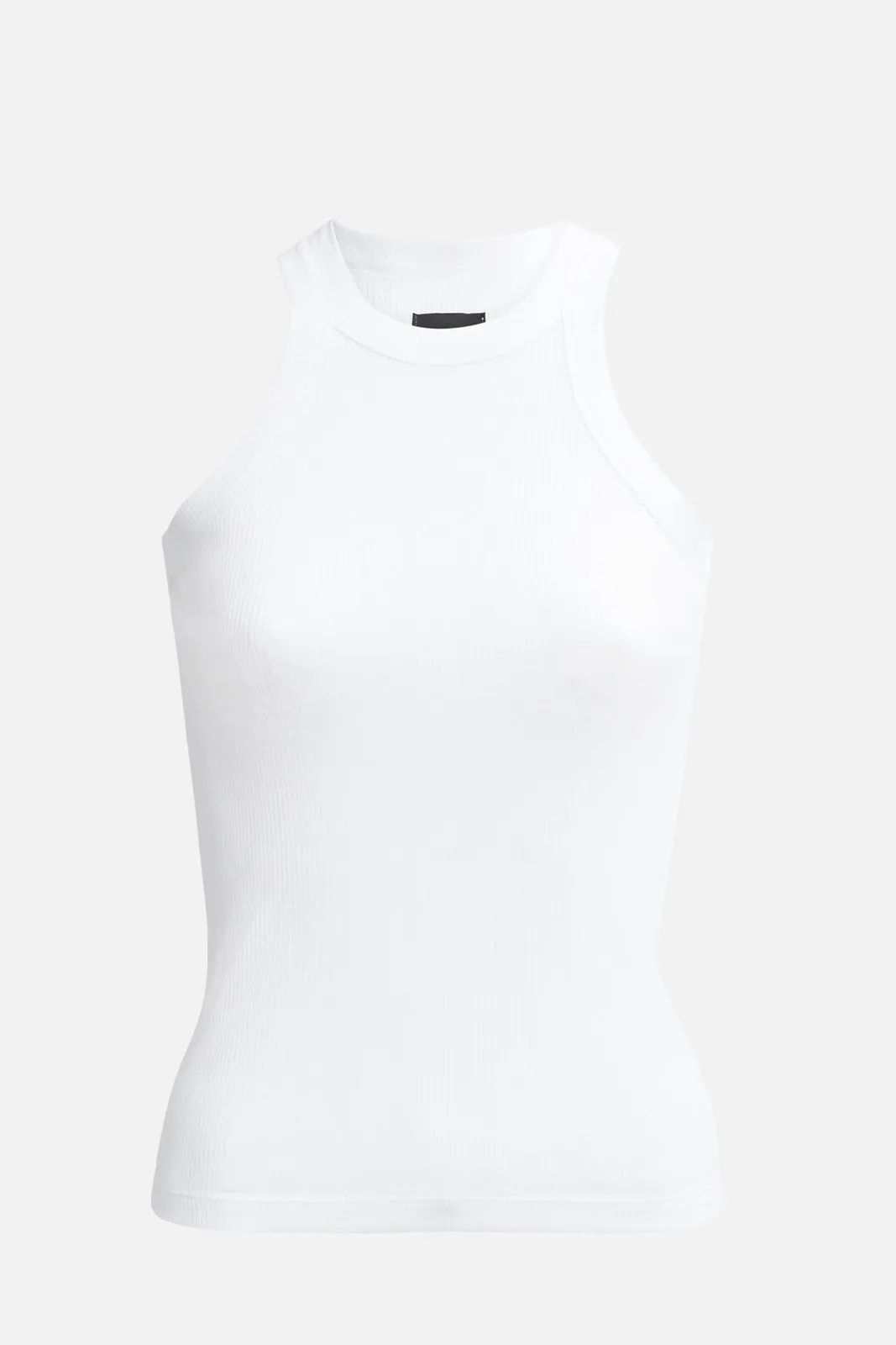 Rivington Ribbed Tank - White