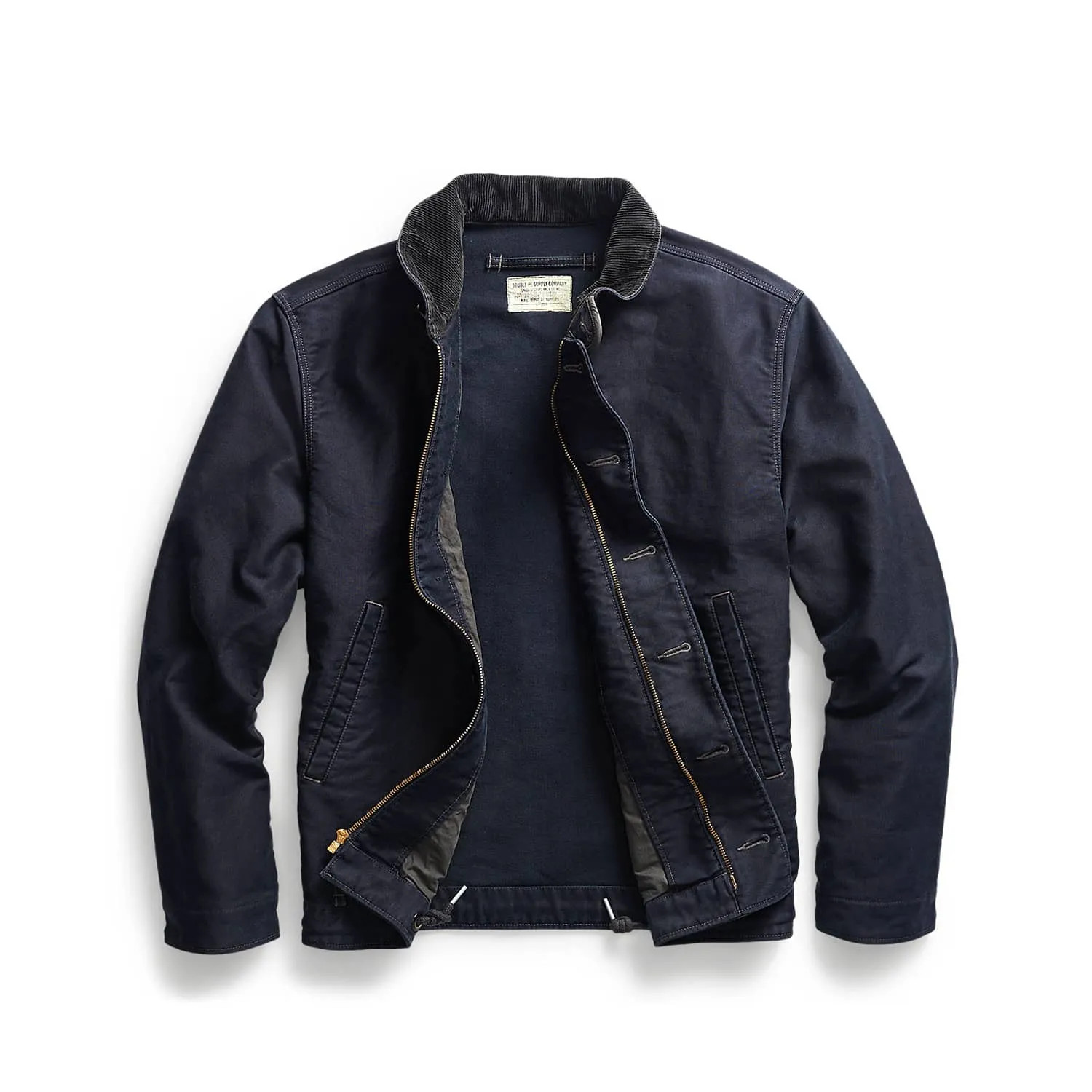 RRL Cotton Deck Jacket Dark Navy