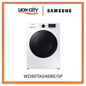 Samsung WD80TA046BE/SP, Washer Dryer, 8/6KG, 4 Ticks, with EcoBubble