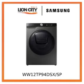 Samsung WW12TP94DSX/SP, Front Load Washing Machine, 12KG, 4 Ticks, with QuickDrive