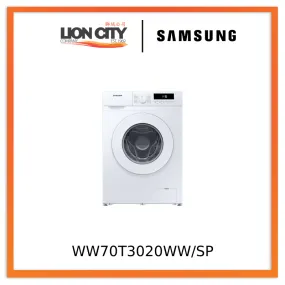 Samsung WW70T3020WW/SP Laundry Washer EcoBubble 7 kg White, 3 Ticks