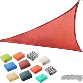 TheLAShop 16' Triangle Outdoor Sun Shade Sail Canopy