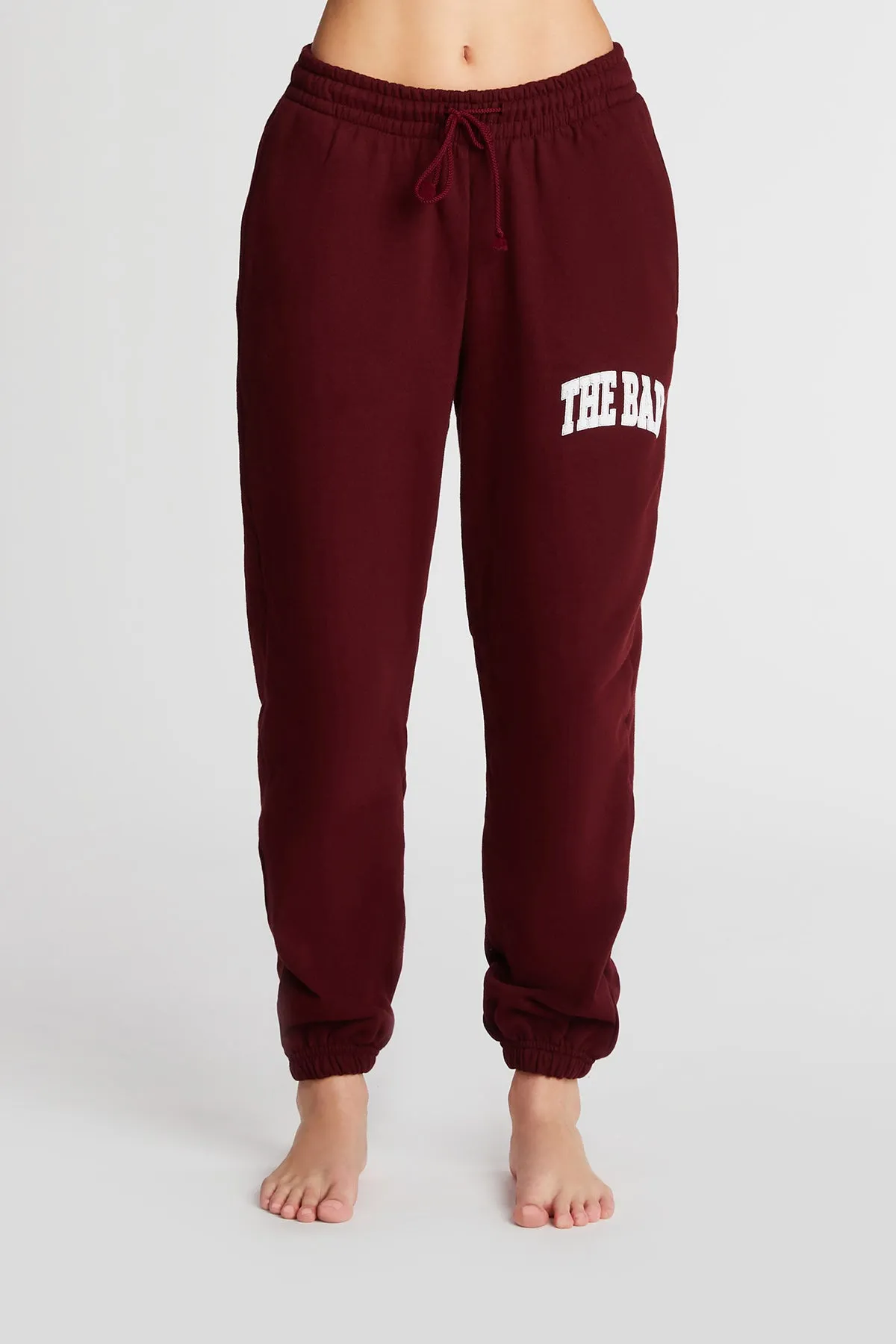 VARSITY SWEATPANTS MAROON